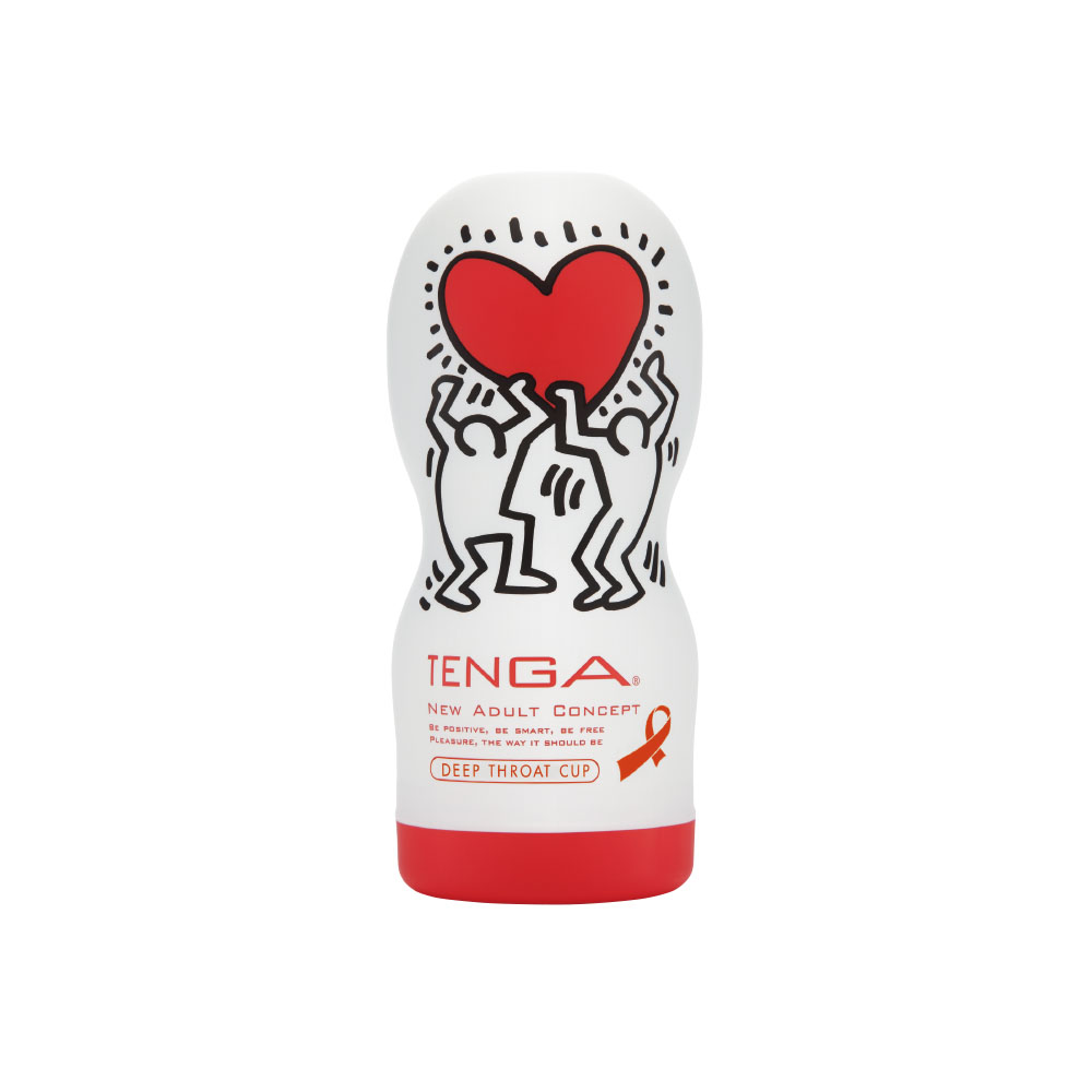 TENGA ✕ Keith Haring DEEP THROAT CUP