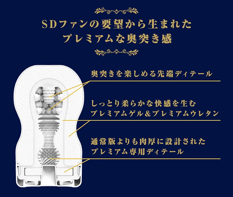 (T-86)PREMIUM SD TENGA ORIGINAL VACUUM CUP